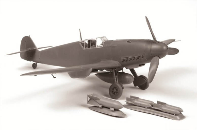 1/48 Zvezda #4806 German Fighter Messerschmitt