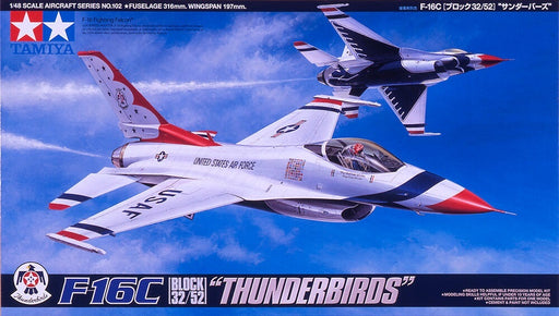 1/48 Tamiya #102 U.S. Aerobatic Demonstrator Lockheed Martin F-16C (Block 32/52) Fighting Falcon 