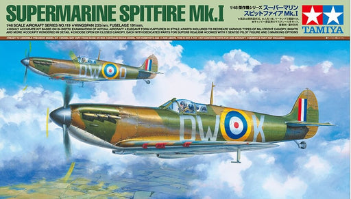 1/48 Tamiya #119 British Fighter Supermarine Spitfire Mk.I Renewal ver.