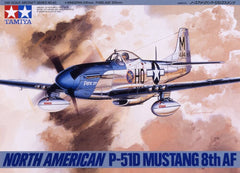1/48 Tamiya #40 U.S. Fighter North American P-51D Mustang 8th Air Force