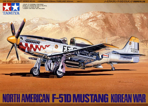 1/48 Tamiya #44 U.S. Fighter North American F-51D Mustang Korean War