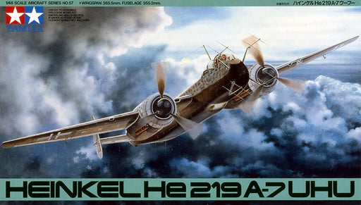 1/48 Tamiya #57 German Night Fighter Heinkel He219 A-7 Uhu