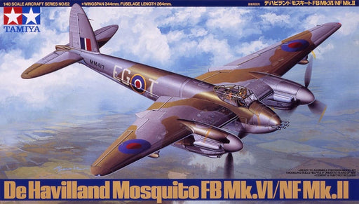 1/48 Tamiya #62 British Fighter-Bomber De Havilland Mosquito FB Mk.VI / NF Mk.II