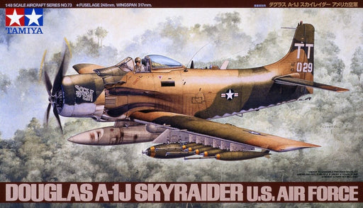 1/48 Tamiya #73 U.S. Air Force Attacker Douglas A-1J Skyraider