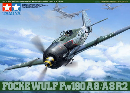 1/48 Tamiya #95 German Fighter Focke-Wulf Fw190 A-8/A-8R2