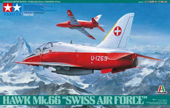 1/48 Tamiya Italeri British Trainer Aircraft British Aerospace Hawk Mk.66 Swiss Air Force