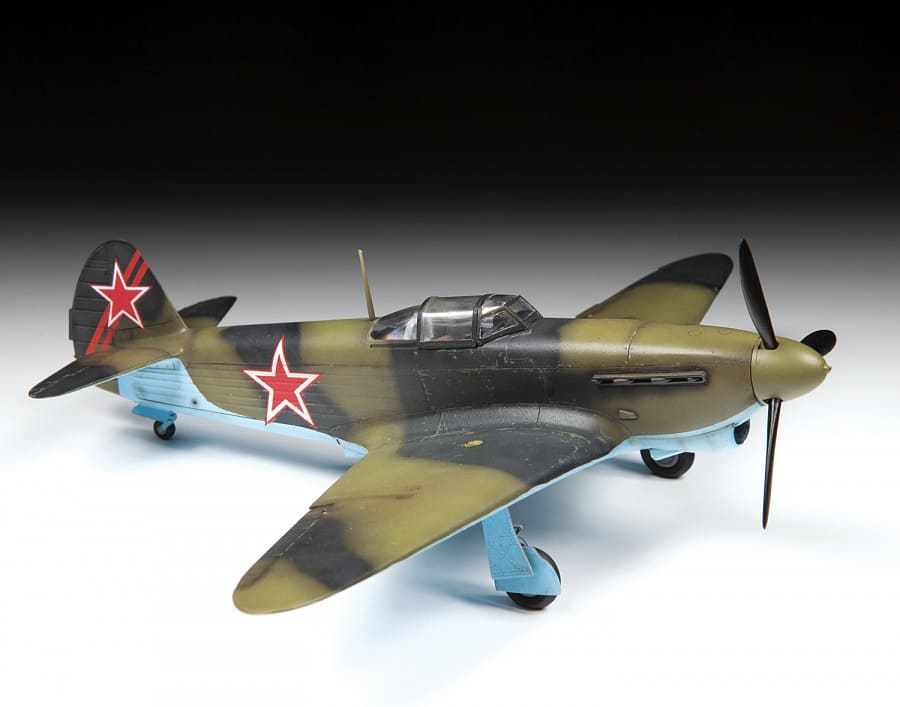 1/48 Zvezda #4817 Soviet Fighter Yakovlev Yak-1B