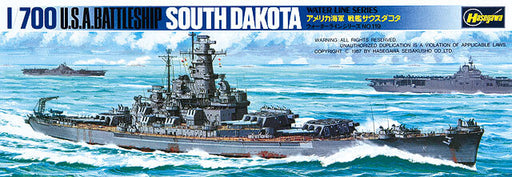 1/700 Water Line Series #607 USS South Dakota