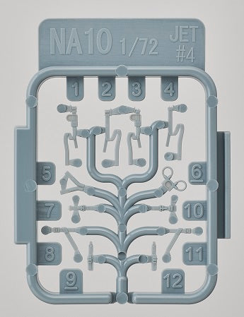 1/72 Aircraft Accessory NA10 Modern Aircraft Seatbelt Set #4 (for F-4, F-8 Series)
