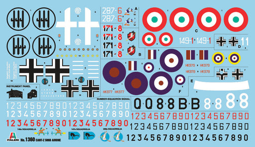 1/72 Italeri #1360 Italian Transporter CANT Z.506 Airone