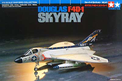 1/72 Tamiya #41 U.S. Carrier Fighter Douglas F4D-1 Skyray