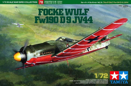 1/72 Tamiya #78 German Fighter Focke-Wulf Fw190 D-9 JV 44