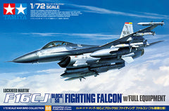 1/72 Tamiya #88 U.S. Fighter Lockheed Martin F-16CJ (Block 50) Fighting Falcon with Full Equipment