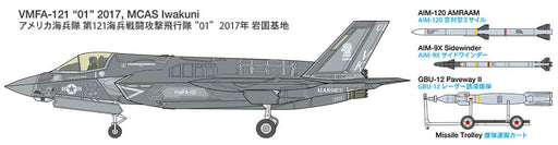 1/72 Tamiya #91 U.S. Stealth Fighter Lockheed Martin F-35B Lightning II
