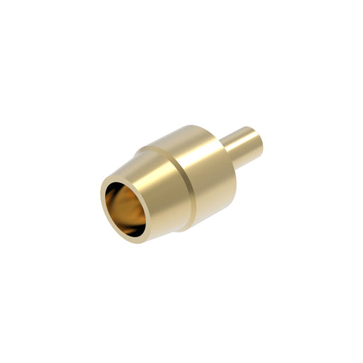 1.3mm EZ Metal Gun Muzzle Short Gold (1.3/0.8mm outer/inner diameter with 0.5mm peg x 1.5mm long w/o peg) (10 pieces)