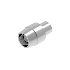 1.5mm EZ Metal Gun Muzzle Short Silver (1.5/1.0mm outer/inner diameter with 1.0mm peg x 1.5mm long w/o peg) (10 pieces)