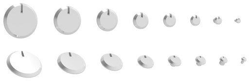 1.5mm US Metal Rivet (1.5mm outer diameter with 1.0mm peg x 0.4mm height w/o peg) (10 pieces)