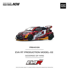 1/64 PopRace Toyota EVA RT Type-02 Goodride GR Yaris S1-08 (MP)