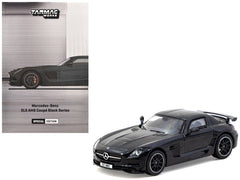 1/64 Tarmac Works Mercedes-Benz SLS AMG Coupé Black Series Black Metallic