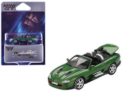 1/64 Mini GT Jaguar XKR James Bond 007 Die Another Day Green #908 BLISTER