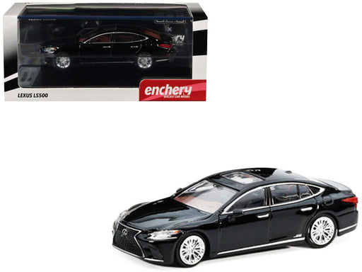 1/64 GCD X Enchery Lexus LS500 Black GE-004-16