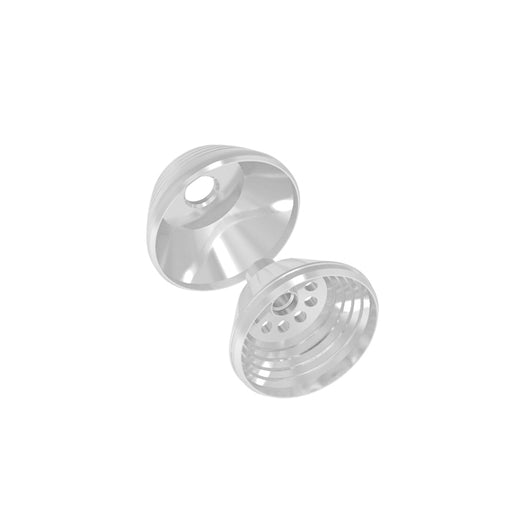 12.0mm STD Metal Thruster Short (12.0mm outer diameter with 2.5mm peg x 5.5mm long w/o peg) (2 sets)