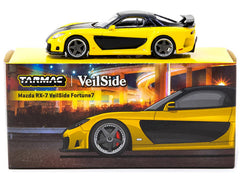 1/64 Tarmac Works Mazda Rx-7 Veilside Fortune 7 (Yellow) (MP)