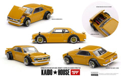 1/64 Kaido House by Mini GT Nissan Skyline2000 GT-R KPGC10 Kaido Street V2 KHMG228-CH