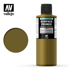 Vallejo 74.611 Surface Primer Earth Green (early) Primer 200ml