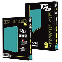TcgLab Zip Binder 9 Pocket Trading Cards for 468 Cards Turquoise