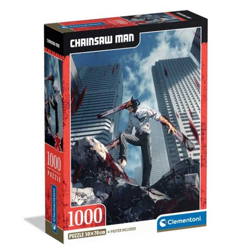 Clementoni 37508 Chainsaw Man 1000pcs Jigsaw Puzzle
