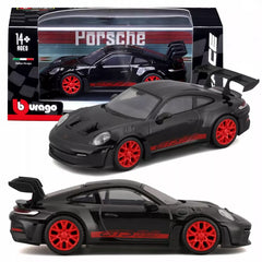 Bburago 1/43 Porsche 911 GT3 RS Black/Red