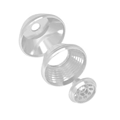 16.0mm STD Metal Thruster Short (16.0mm outer diameter with 3.0mm peg x 7.0mm long w/o peg) (2 sets)