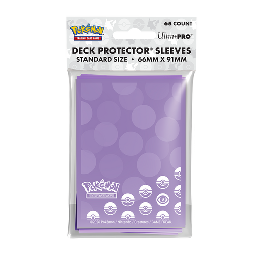 UltraPro Pokemon Energy Psychic Standard Deck Protector Sleeves (65 ct)