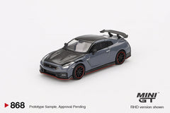 1/64 Mini GT Nissan GT-R Nismo 2024 NISMO (Stealth Gray) MGT00868-CH