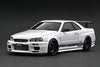 1/18 Ignition Model TOP SECRET Nissan 34GT-R (BNR34) White IG3642