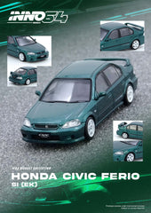 1/64 Inno64 Honda Civic Ferio Si EK Green