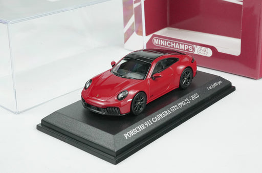 1/64 Minichamps Porsche 911 (922.2) Carrera GTS 2025 Red CLDC 643064123
