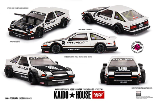 1/64 Kaido House Toyota Sprinter Trueno Kaido Street V1 (MP)