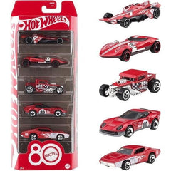 1/64 Hot Wheels 80th Core Die-Cast 5 Pack (MP)