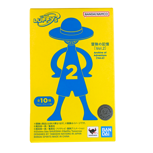 Tamashii Nations Luffy's Archive of Adventure Vol. 2 (Blind Box: 1 pc random)