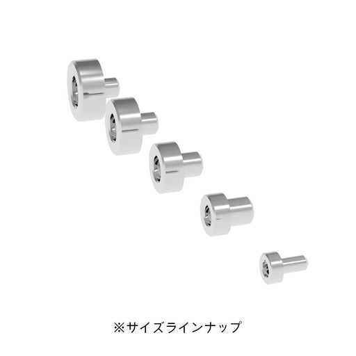 2.0mm CP Metal Rivet (2.0mm outer diameter with 1.0mm peg x 0.8mm height w/o peg) (10 pieces)