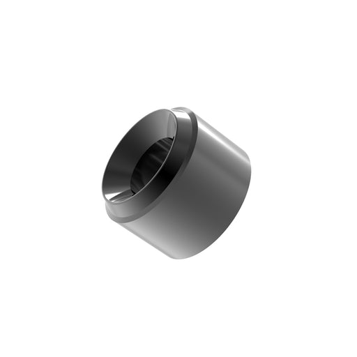 2.0mm Metal Twin Pipe (ver.2) Black (2.0/1.0mm outer/inner diameter x 1.4mm height) (10 pieces)