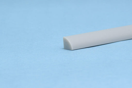 2.0mm Plastic Quadrant Bar Gray (2.0mm x 250mm long) (6 pieces)