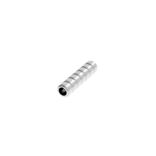 2.5mm MZ Metal Pipe Silver (2.5/1.6mm outer/inner diameter x 1.5mm width) (for 1.5mm Spring) (20 pieces)