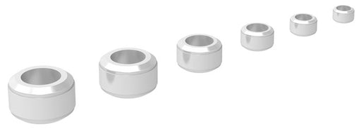 2.5mm MZ Metal Pipe Silver (2.5/1.6mm outer/inner diameter x 1.5mm width) (for 1.5mm Spring) (20 pieces)