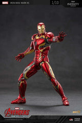 1/10 Scale ZD Toys Marvel Studios Iron Man Mark 45 Action Figure