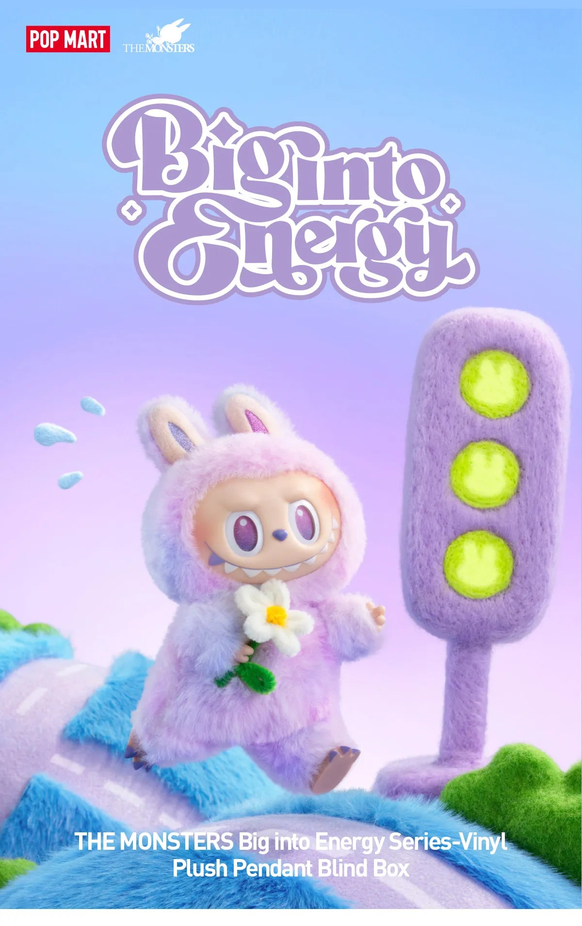 POP MART Labubu The Monsters Blind Box Big Into Energy Version 3