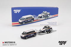 1/64 Mini GT Porsche 911 Dakar #718 / Volkswagen ID. Buzz Porsche Centrum Gelderland Roughroads Set #0019