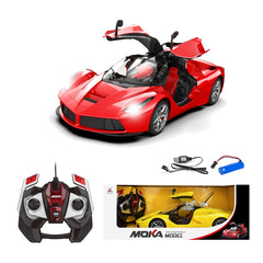 1/6 Moka Model RC Red Sports Car with Controller (MP)
